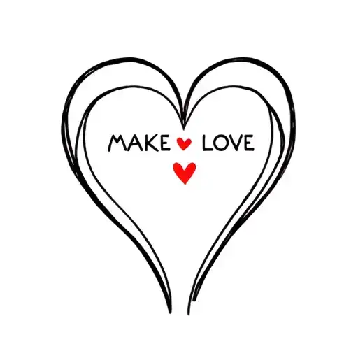 Lesbian Make Love tattoo design idea