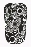 Spanish tattoo design idea