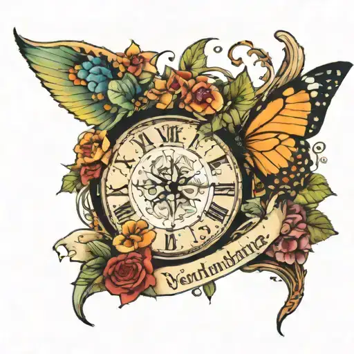 "Enjoy your wanderings to the fullest" "There are surely more precious things than the things you want lying around there" tattoo design idea
