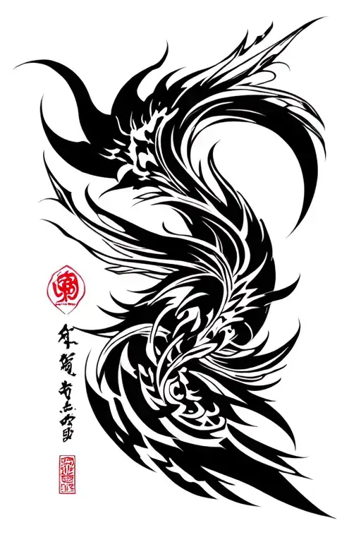 toji fushiguro tattoo design idea