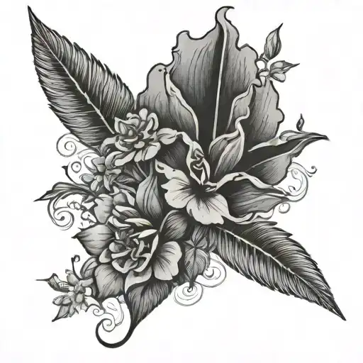 Colombia tattoo design idea