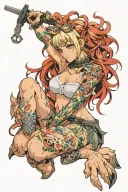 rape femboy tattoo design idea