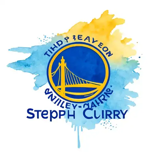 Steph Curry Logo tattoo design idea