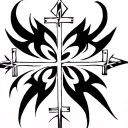 Jerusalem Cross tattoo tattoo design idea