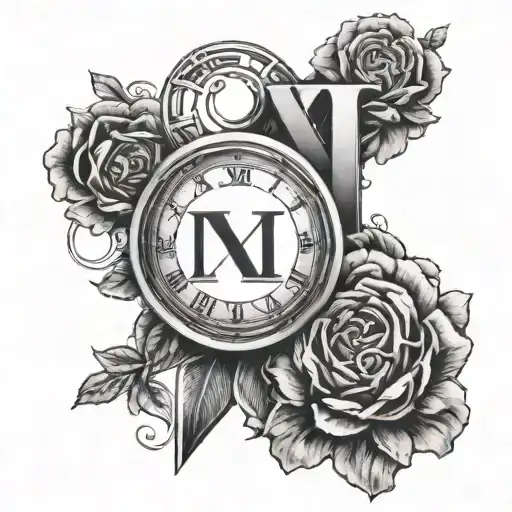 1978 Roman Numerals tattoo design idea