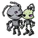 invader zim and gir friend tattoo idea tattoo design idea