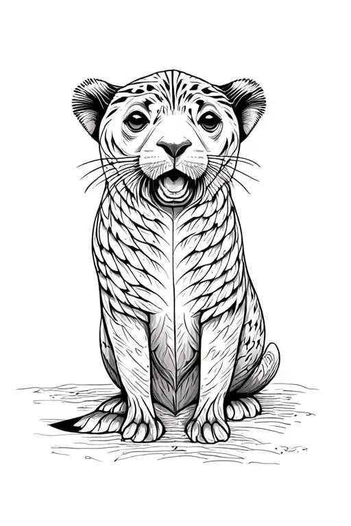 Liberia seal tattoo design idea