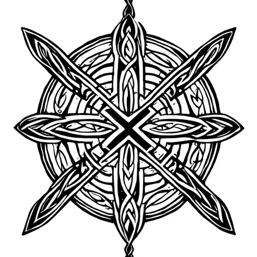 Symbols Family Celtic tattoo design idea
