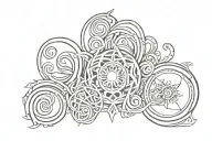 Blackout tattoo tattoo design idea