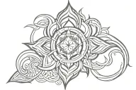 Blackout tattoo tattoo design idea