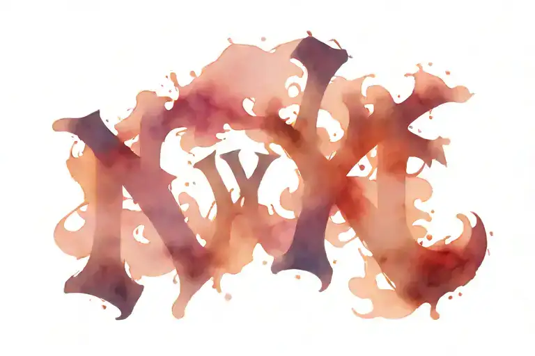 fuck the yankees logo tattoo design idea