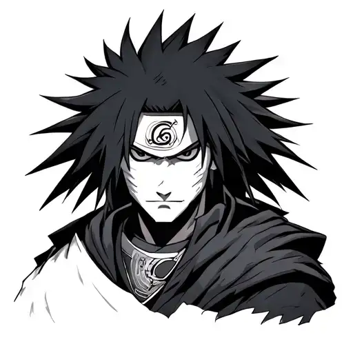 Madara Uchiha tattoo design idea