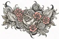 but mostly I hate the way I don't hate you, not even a little bit, not even at all tattoo design idea