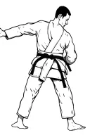 Brazilian Jiu Jitsu tattoo design idea