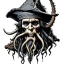 Davy Jones tattoo design idea