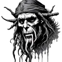 Davy Jones tattoo design idea