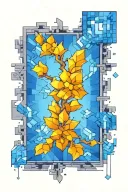 minecraft tattoo design idea