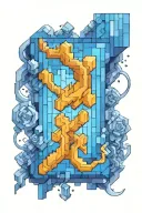 minecraft tattoo design idea