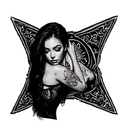 bareback only slut tattoo design idea