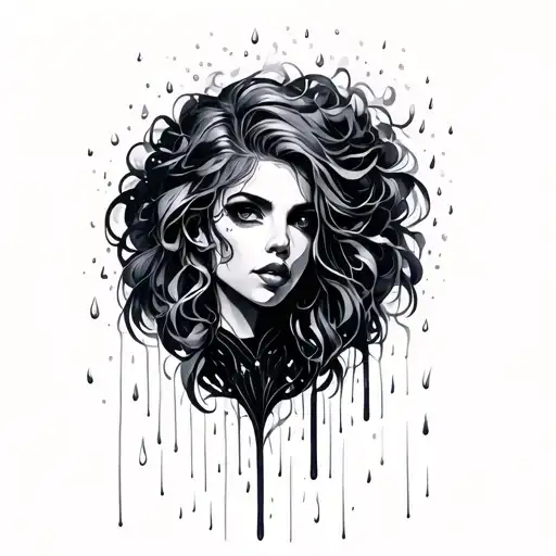 so came rain on my parade cause I wanna feel it come shove me over the edge cause I want to feel it tattoo design idea