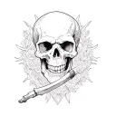 death before dishonor tattoo design idea