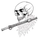 death before dishonor tattoo design idea