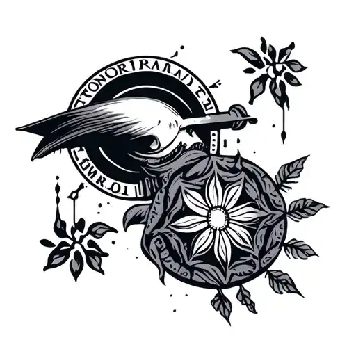 Tomorrowland festival tattoo design idea