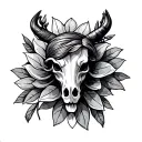 cornicello tattoo design idea