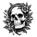 cornicello tattoo design idea