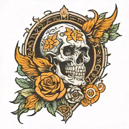 Free from prison tattoo design idea