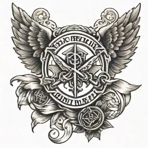 emt, flight nurse, army, self harm scar cover tattoo design idea