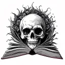 Smut Book tattoo design idea