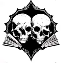 Smut Book tattoo design idea