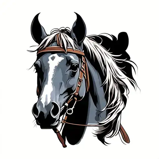 Cavalry tattoo design idea