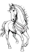 Sleipnir Viking Horse tattoo design idea