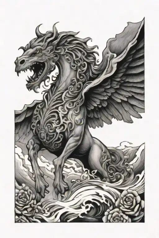 Do Not Go Gentle Into That Good Night tattoo design idea