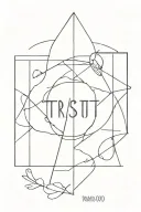 trusting God tattoo design idea