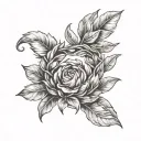 laurel wreath tattoo design idea