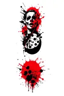 rock 'n roll inspired tattoo tattoo design idea