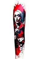 rock 'n roll inspired tattoo tattoo design idea