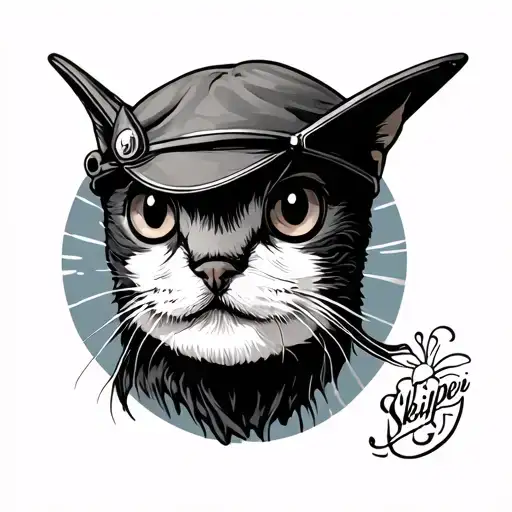 Skipper tattoo design idea