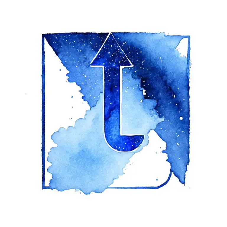 cosmic cobalt element symbol tattoo design idea