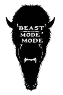"Beast Mode" beast rhino tattoo design idea