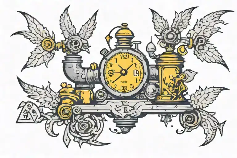 today is the tomorrow you worried about yesterday  tattoo design idea