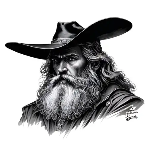 Christopher Leon Russell Gallow tattoo design idea