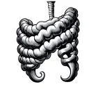 Colon Cancer tattoo design idea