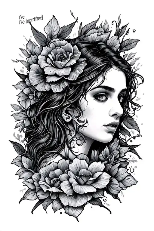 I've suffered, I've learned, I've changed. tattoo design idea