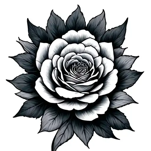 fine line tattoo design idea