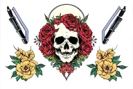 omerta tattoo design idea