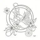 hyper sygilism tattoo design idea